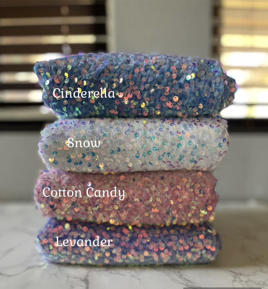 Sequin Velver Spandex 2W