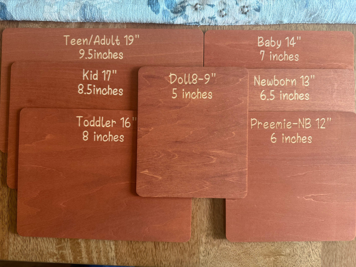 Measuring Templates Bow Tie-board set