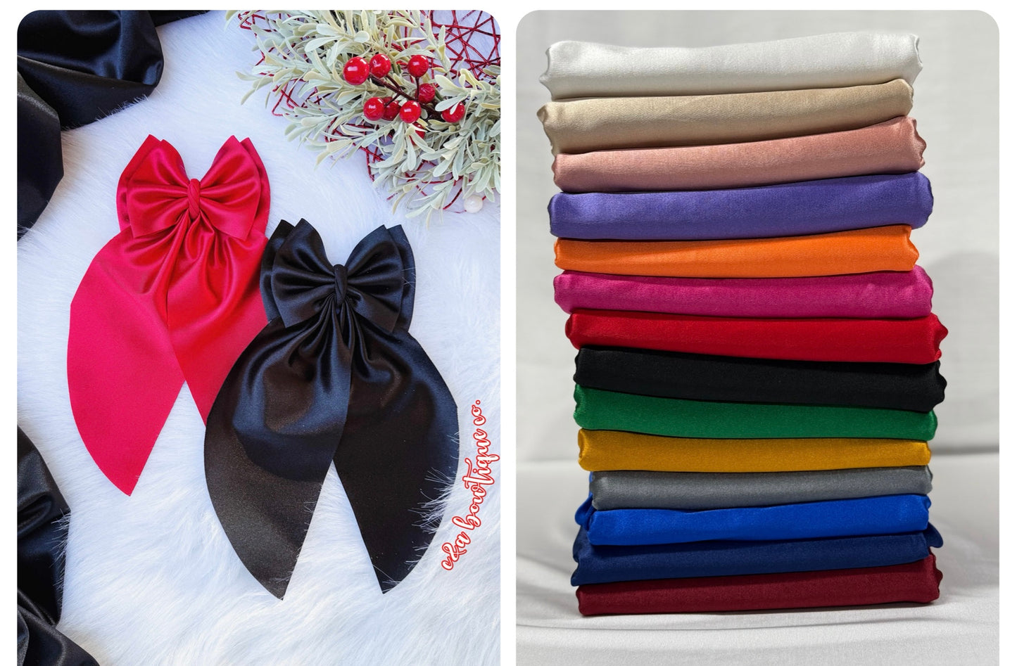 Satin casino spandex Bundle