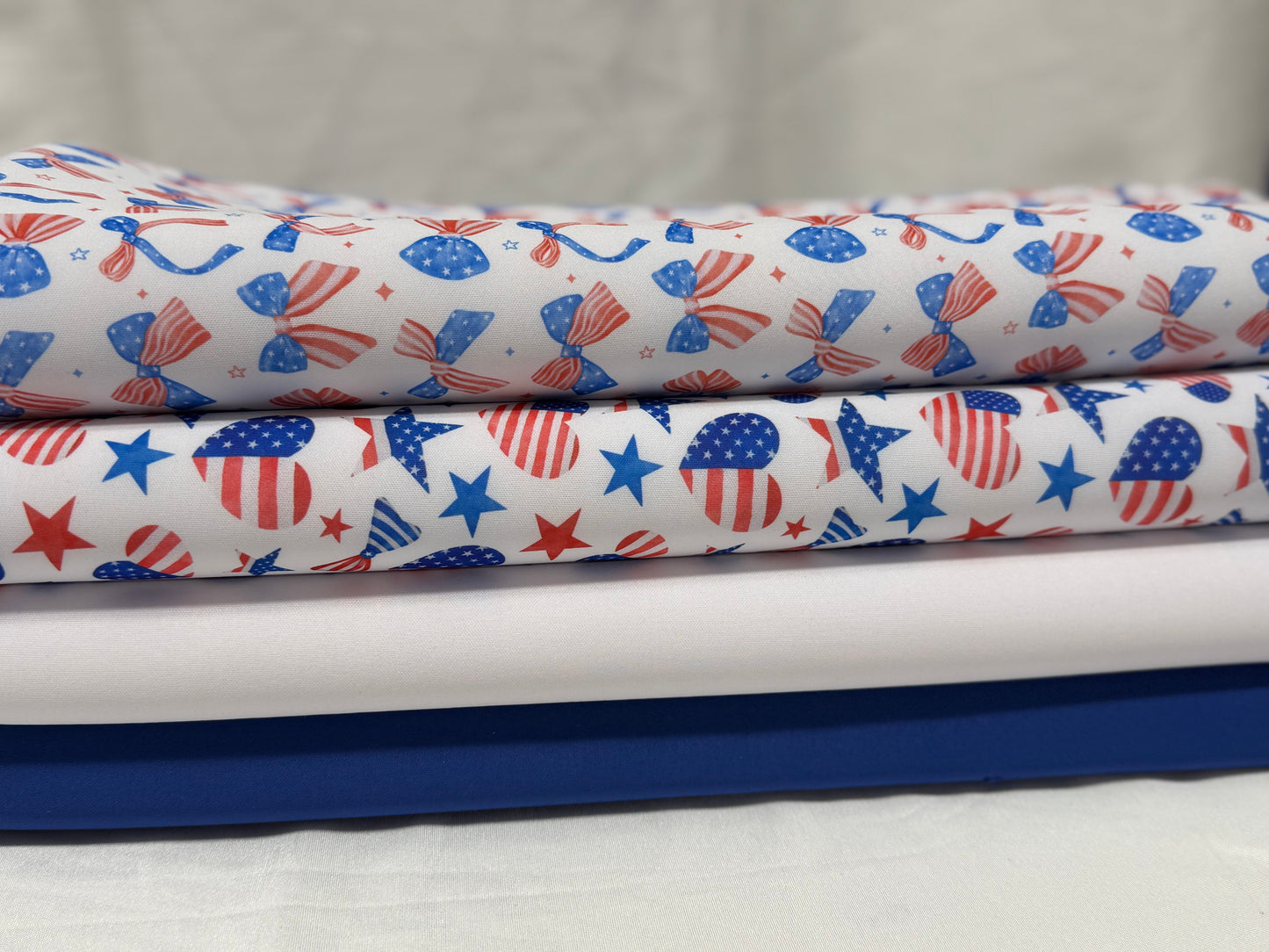Scuba tri-color bundle half yards