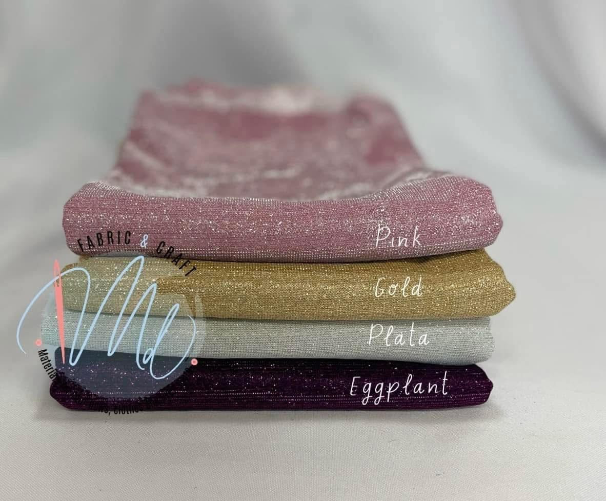 Sparkly satin Tulle