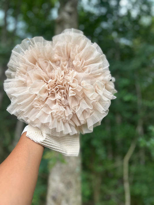 Ruffle Mesh/Full yards