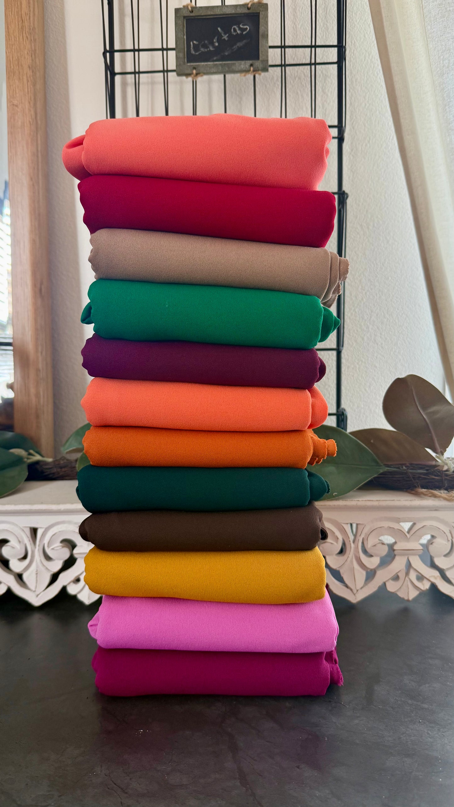 Súper Winter  Crepe Fabric Bundle
