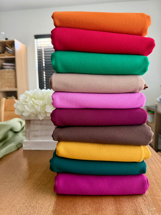 Seasonal Crepe Fabric Bundle