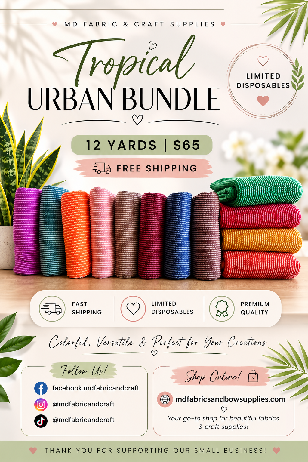 Tropical Urban Bundle 🌴
