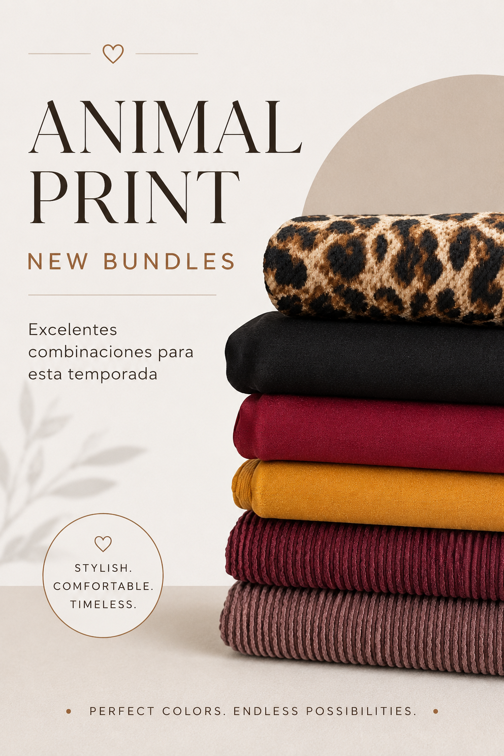 NEW ANIMAL PRINT Fabric BUNDLES!