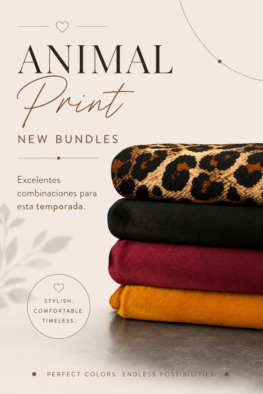 NEW ANIMAL PRINT Fabric BUNDLES!